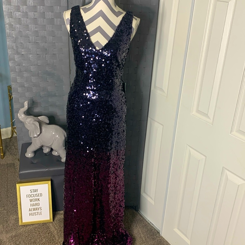 Marina Sequin Formal Gown